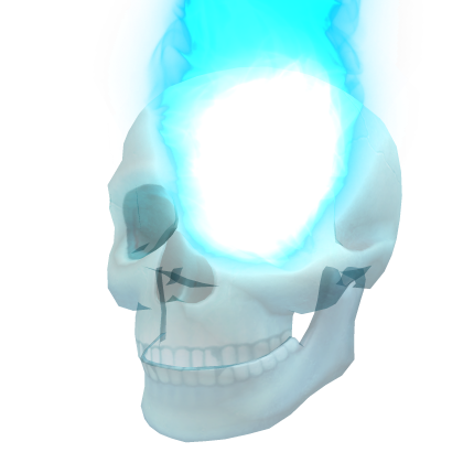Blue Inferno Skull