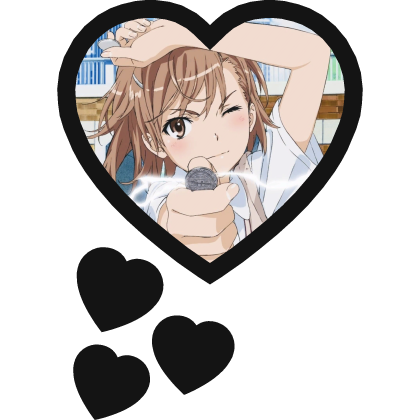 Mikoto Misaka Thinking Hearts Toaru