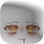 Kawaii Cute Syrup Waffle Face (Vanilla)