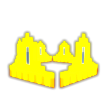 [EMMISSIVE ADDON] GLOWING 8-Bit Royal Crown Roblox item