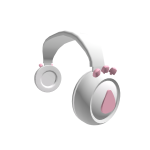 Pastel Pink Guitar Headphones
