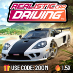 Code d'utilisation: 200M | Conduire en voiture réaliste™