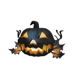 Scary Pumpkin Mask (M.)