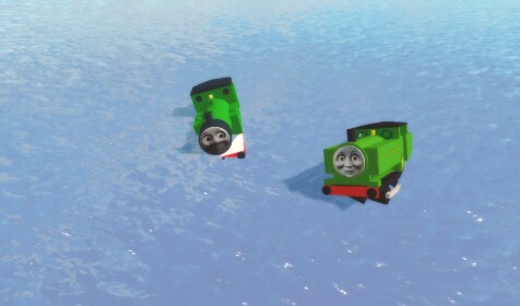 Green Vehicle And Buddies