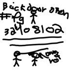 BACKDOOR OPEN # FRIEND GROUP