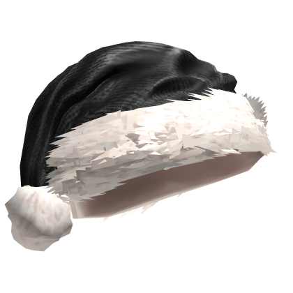 Cozy Christmas Natal Santa Hat (Black)