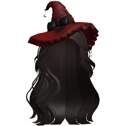 Halloween Side Swept Witch Hair (Dark Brown)