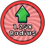 1.25x Pickup Radius