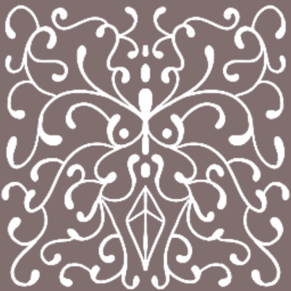 White tattoo pattern Roblox decal