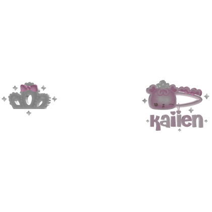 ๑˚kailen numnom clips pink