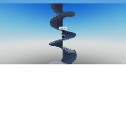 [👑] Walk up a long staircase icon