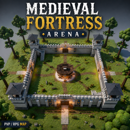 Medieval Fortress Arena | Castle PvP RPG Map