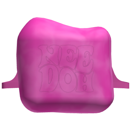 Pink Needoh Squishy Backpack [1.0] Roblox item