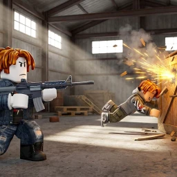 Gun fight  icon