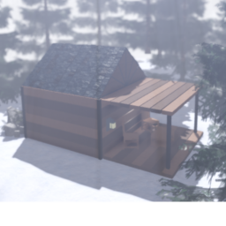 Snowy Mountain Side Cabin {SHOWCASE}