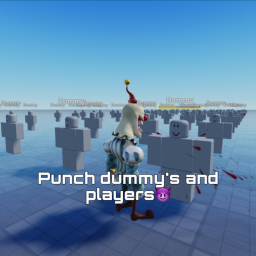 punch dummy and players