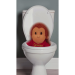 Curious George’s toilet