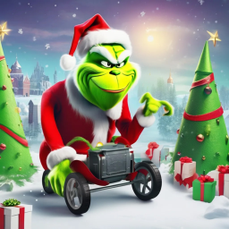 ESCAPE EVIL GRINCH Obby!