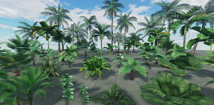 Realistic Tropical Jungle Roblox Nature Pack preview 1