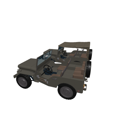 Jeeps (With and without roof)