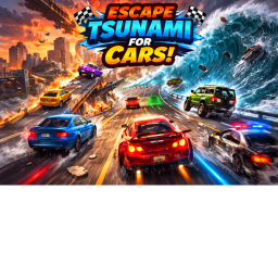 Escape Tsunami For Car!