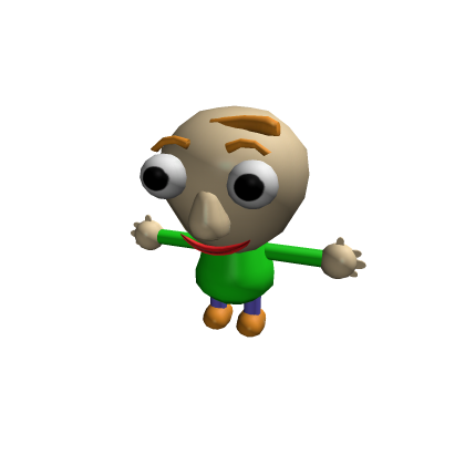 Baldi marketable plushie 3d