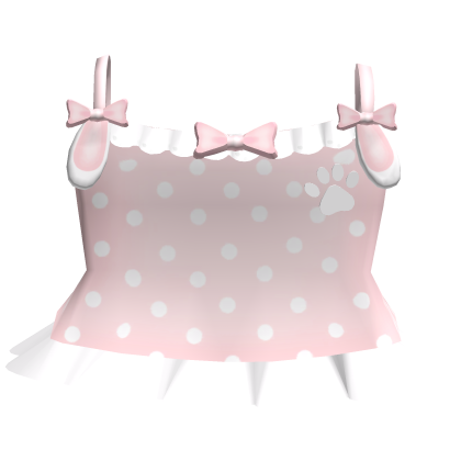 Cutecore pink bunny polka dot dress kawaii