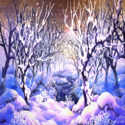 Muramasa The Demon Blade Winter Scenery Roblox decal