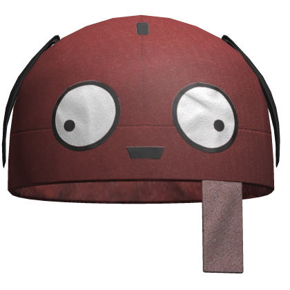 Alien Derpy Beanie Red&Black