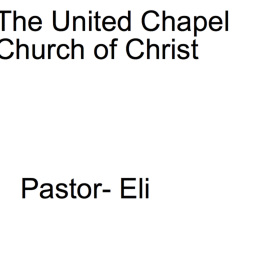 United Chapel Church Of Christ