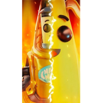Frog and banana peely from fortnite