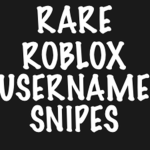 Rare Roblox Username Snipes