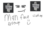 Man face Clothing group