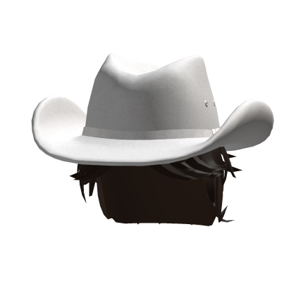 Messy Hair + Cowboy Hat