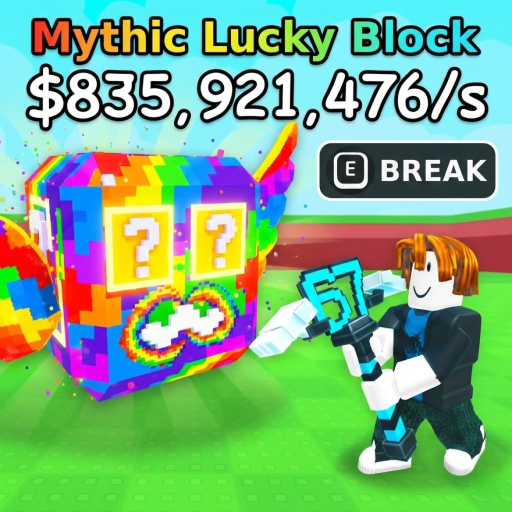 Break Lucky Blocks for Baby Brainrots