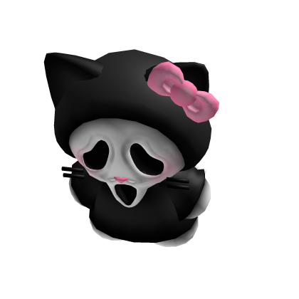 Holdable Ghost Kitty Plushie