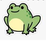Lizzie frog