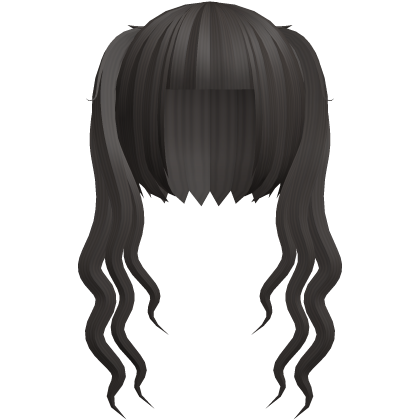 ^ㆆᆺㆆ^  wavy twintails in brown Roblox item