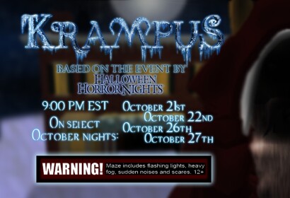 2016's HHN Krampus Maze.