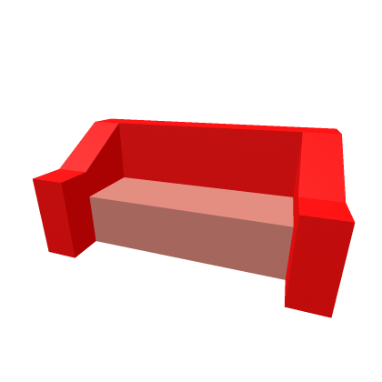 Carmine Co. Red Couch