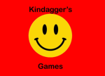 Kindagger’s games