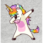 dabbing julia unicorn