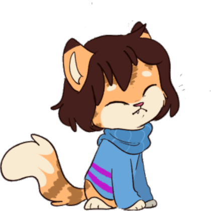 Frisk cat Roblox decal