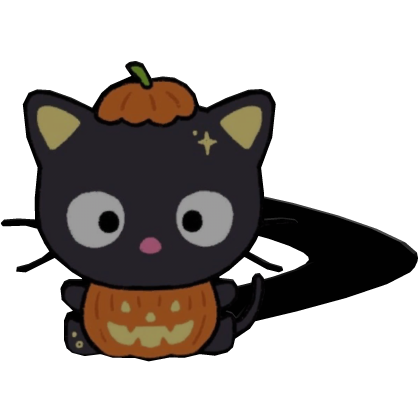 ♡ halloween chococat hairclip Roblox item