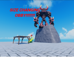 Size Changing OBBY!!!! (Hard)
