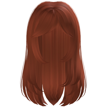 Wispy Wavy Casual Hair (Ginger) Roblox item