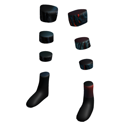 Molten Lava Legs & Shoes