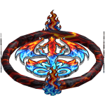 Fire & Ice Lava Dragon