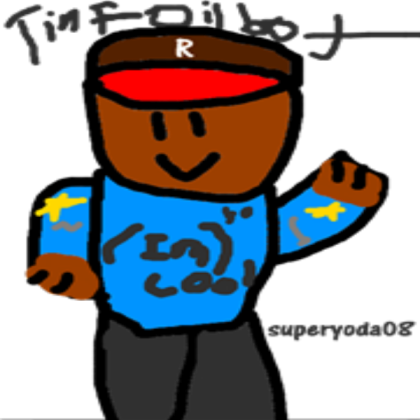 My drawing of tinfoilbot <3 Roblox decal