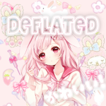 deflated'